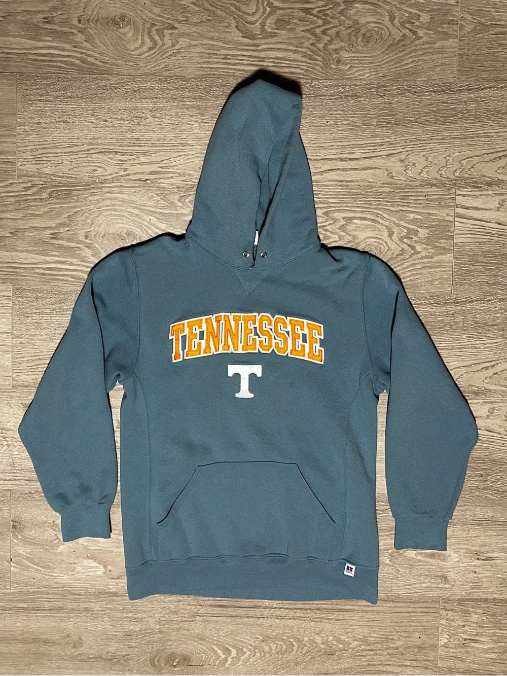 University of Tennessee Russell Athletic Light Blue Hoodie Sweater